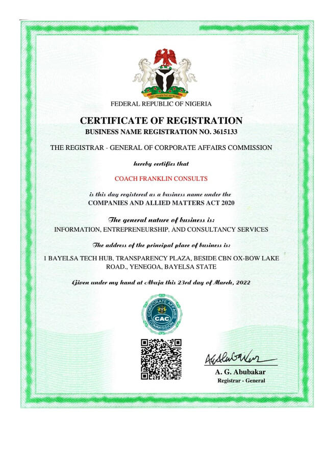 COACH FRANKLIN COUNSULTS